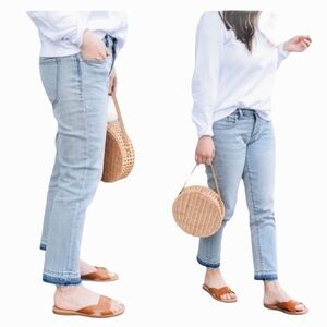 Banana Republic Girlfriend Released Hem Jeans 31 Long